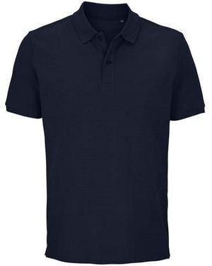 Sol's Adult Pegase Pique Polo Shirt (French) - Blue