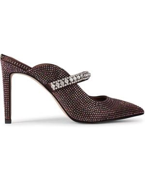 Kurt Geiger Kgl Embellished Mule Mules - Brown