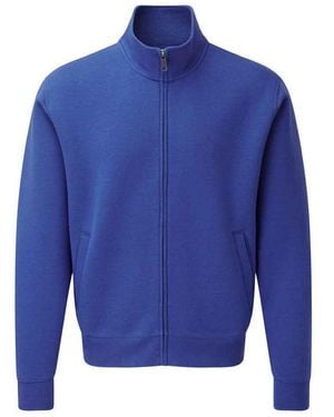 Russell Authentic Sweat Jacket (Bright Royal) - Blue