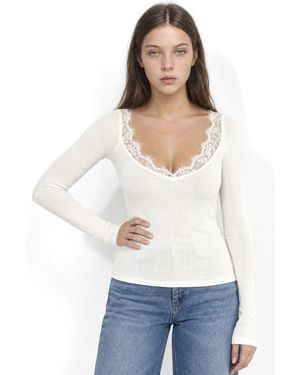Busem Cotton Blouse - White