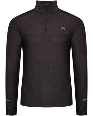 Dare 2b Power Up Ii Lightweight Jersey Marl) - Black