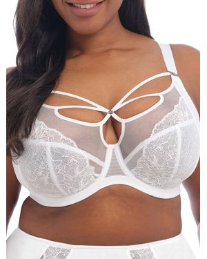 Elomi Brianna Plunge Bra - White