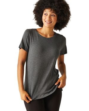 Regatta Ballyton Quick Drying Short Sleeve T Shirt - Black