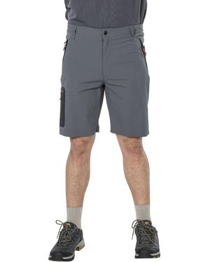 Trespass Runnel Quick Dry Walking Travel Shorts - Grey