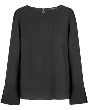 Secret Label Bell Sleeve Blouse - Black