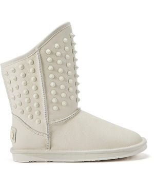 Australia Luxe Pistol Ankle Boots - Natural