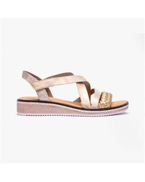 Rieker V3663-90 Sandals - Pink