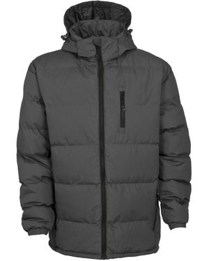 Trespass Clip Padded Jacket - Grey