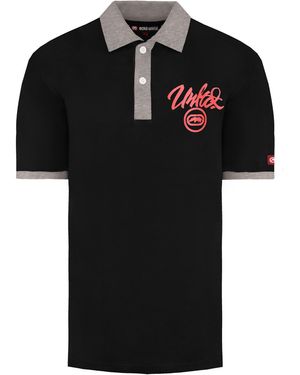 Ecko' Unltd Untld. Midliner Polo Shirt Cotton - Black