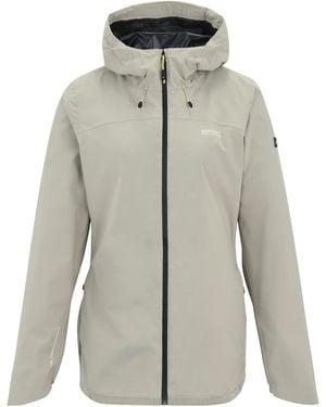 Regatta Ladies Radler Waterproof Jacket (Parchment) - Grey