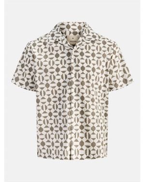 Jack & Jones And Prnt Resort S S - White
