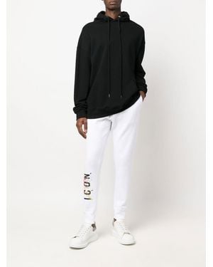 DSquared² Icon Splat Jogging Bottoms - Black