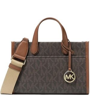 Michael Kors Small Shoulder Bag Gigi 38T5G3Gm5B - Brown