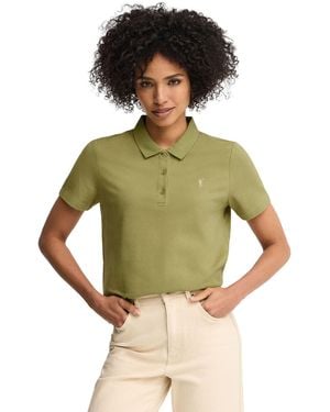 POLO CLUB Shirt Short Sleeve Regular Fit - Green