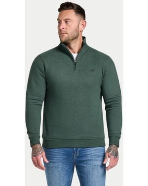 Raging Bull Classic Jersey Quarter Zip Sweat Forest - Green