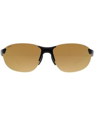 Smith Rimless Matte Mirror Polarized & Bonus Ignitor Parallel 2 - Brown