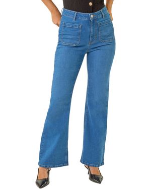 D.u.s.k Front Pocket Bootcut Jeans - Blue