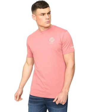Crosshatch Chittingtons T-Shirt Cotton - Pink