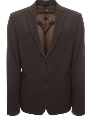 Bolongaro Trevor Wedding Super Skinny Suit Jacket - Brown