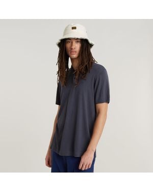 G-Star Knitted Polo - Blue
