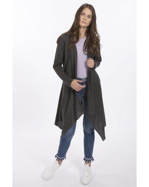 Jayley Cashmere Long Cardigan - White