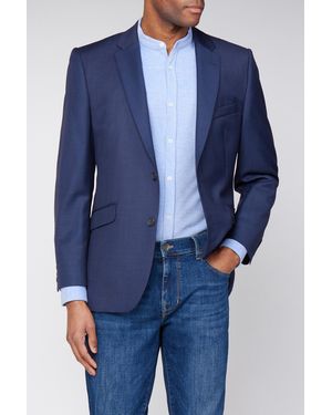 Scott Contemporary Fit Suit Jacket - Blue