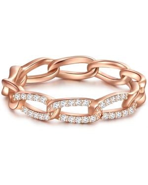 Glanzstücke München Sterling Ring - Pink