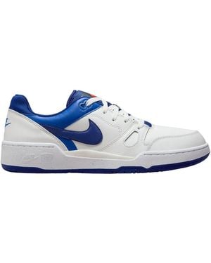 Nike Full Force Low Royal Trainers Leather - Blue