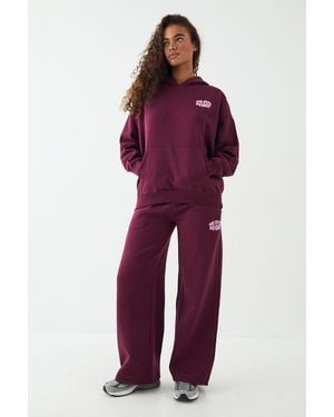 DSGN Studio Sport Bubble Straight Leg Jogger - Red