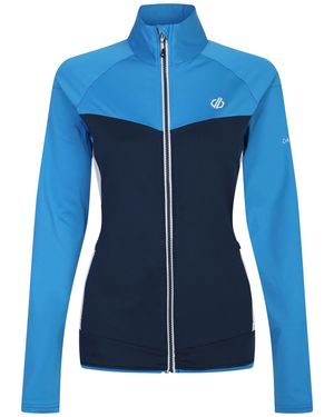 Dare 2b Ladies Elation Ii Core Stretch Recycled Fleece (Moonlight Denim/Swedish) - Blue