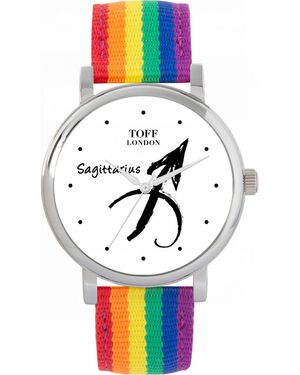 Toff London Tlws-72815 Ladies Sagittarius Watch - Metallic