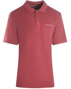 Lyle & Scott Plain Embroidered Logo Fletcher Polo Shirt Cotton