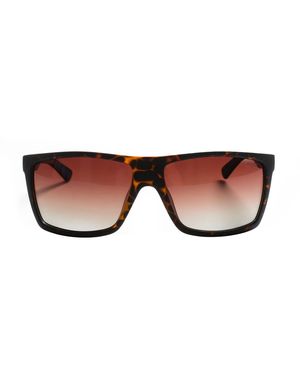 Skechers Polarized Acetate Sunglasses With Rectangular Shape Se6115S - Brown