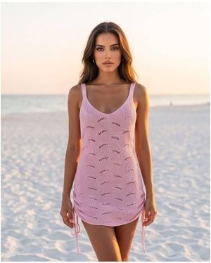 RYVAN Knit Dress - Pink