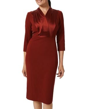 Hobbs Alisa Dress - Red
