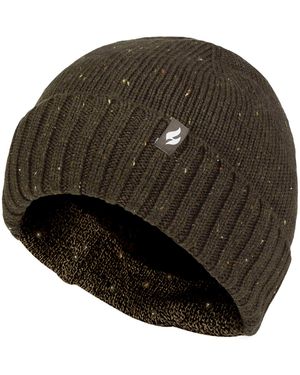 Heat Holders Heatweaver Fleece Lining Beanie - Brown