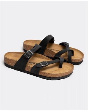 Birkenstock Mayari Oiled Nubuck Sandals - White