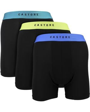 Castore 3-Pack Sport Boxershorts Ondersteunend Comfortabel Ondergoed - Zwart