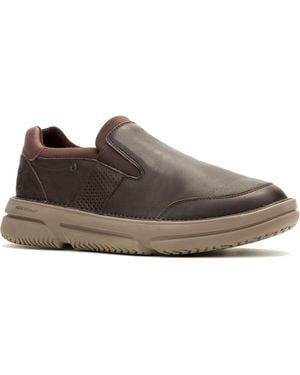 Hush Puppies Baylor Leather Loafers - Brown
