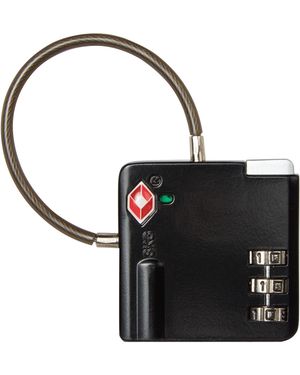 Craghoppers Combination Padlock - Black