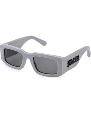 Philipp Plein Spp149 54 0L46 Sunglasses - Grey