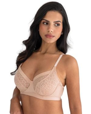 Pour Moi 99501 Geo Sculpt Underwired Bra - Natural