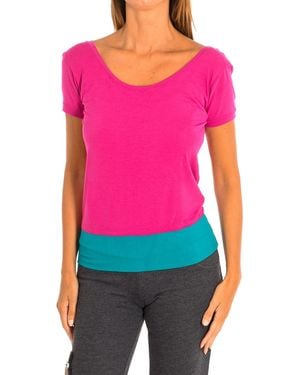 Zumba Sports T-Shirt With Short Sleeves Z1T00321 - Red