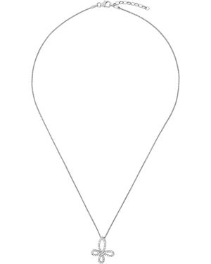 Orphelia 925 Sterling Chain With Pendant - Metallic