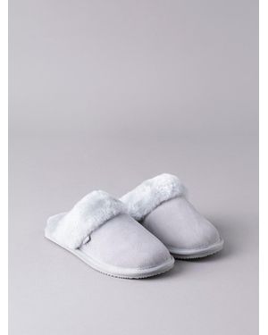 Lakeland Leather Ladies' Sheepskin Slider Slippers - White