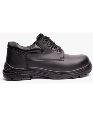 Grafters Culverton Safety Shoes (Extra Wide Fit) - Black