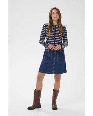 Saint Tropez Vest Milasz Vest Regular Fit - Blauw