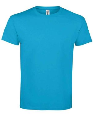 Sol's Adult Imperial Heavy T-Shirt (Aqua) - Blue