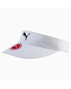 PUMA Drycell Adjustable Golf Visor Cap 053192 02 - White