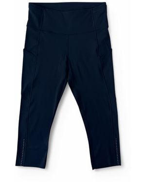 lululemon Fast And Free Reflective High-Rise Cropped 19' Tight - Blue